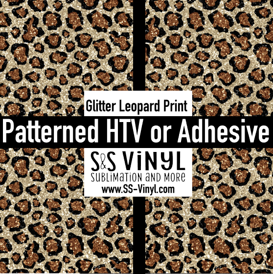 Magenta Leopard Patterned Adhesive Vinyl