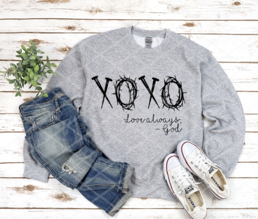 XOXO Love Always God, Screen Print