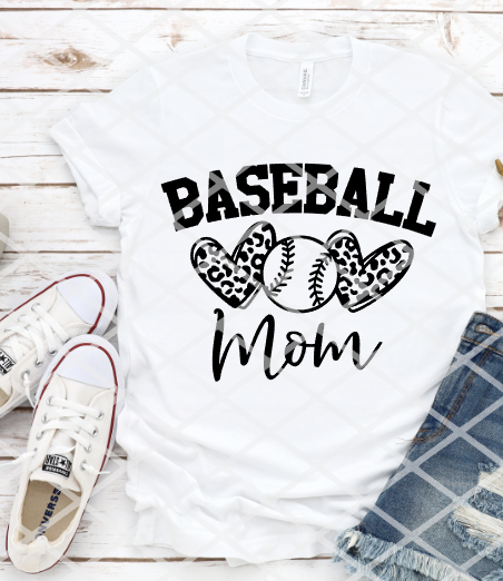 Baseball Mom, Screen Print