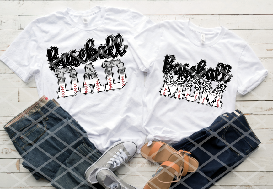 Baseball Dad Sublimation Transfer