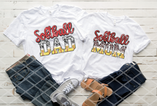 Softball Mom Sublimation Transfer