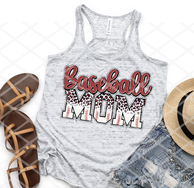 Baseball Mama, Sublimation Transfer