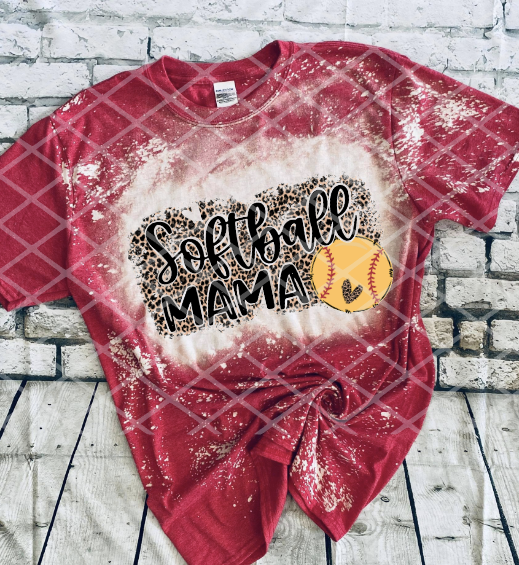 Softball Mom, Sublimation  Transfer