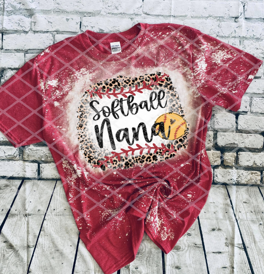 Softball Nana Sublimation Transfer