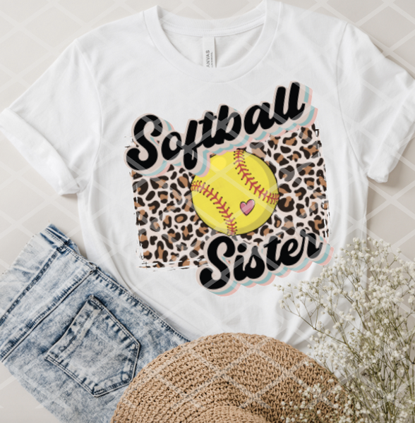 Glitter Softball Shirt, The Mom Behind the Mask