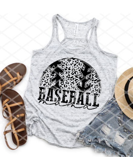 Baseball Mama Sublimation Transfer