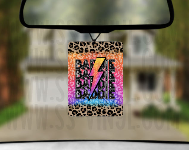 Baddie Sublimation Air Freshener Transfer (Qty. 2)