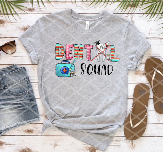 Dental Squad Sublimation Transfer