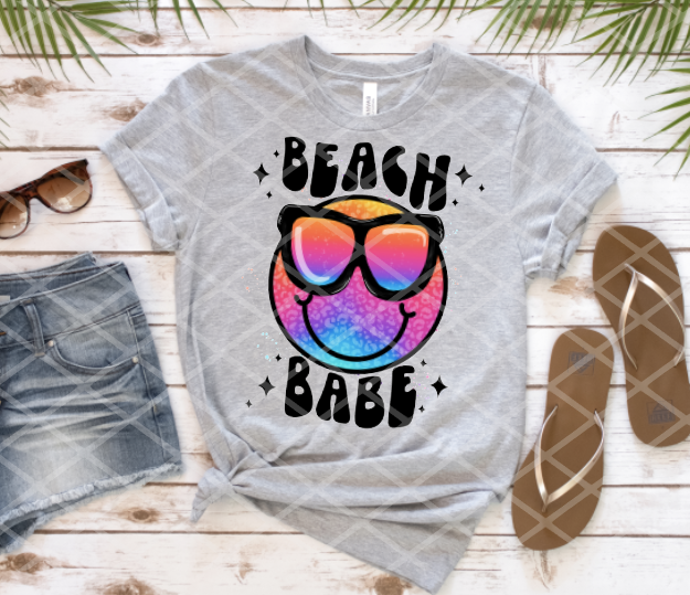 Beach Babe Sublimation Transfer