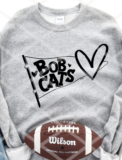 Bobcats Sublimation or HTV Transfer