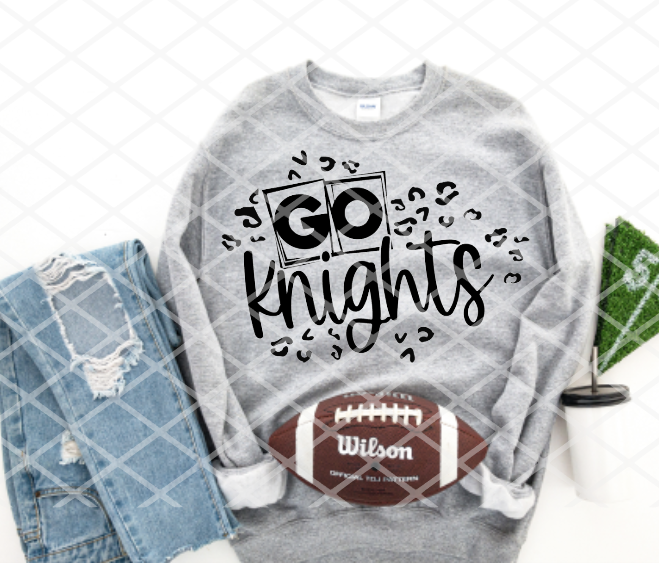 Go Knights Sublimation Transfer