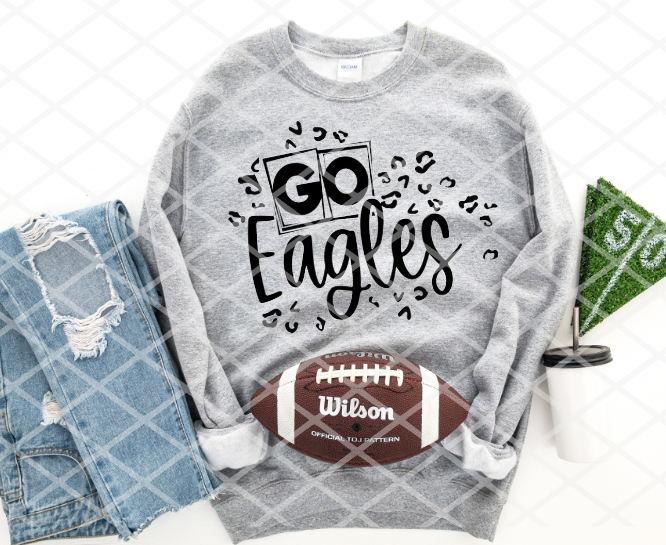 Go Eagles Sublimation Transfer