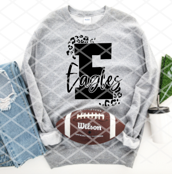 Eagles Sublimation or HTV Transfer