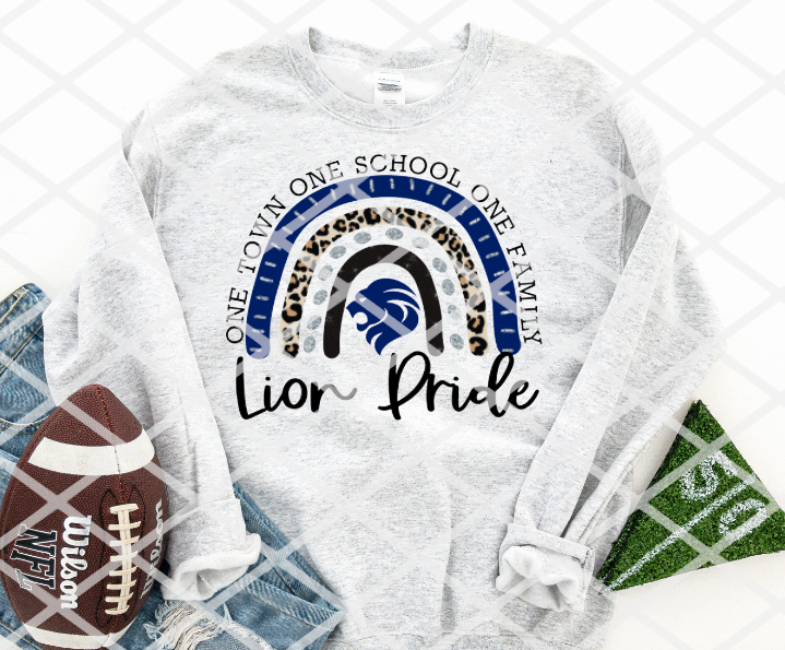 Lion Pride Sublimation or HTV Transfer