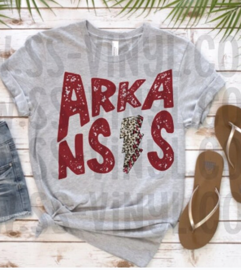 Arkansas Sublimation or HTV Transfer