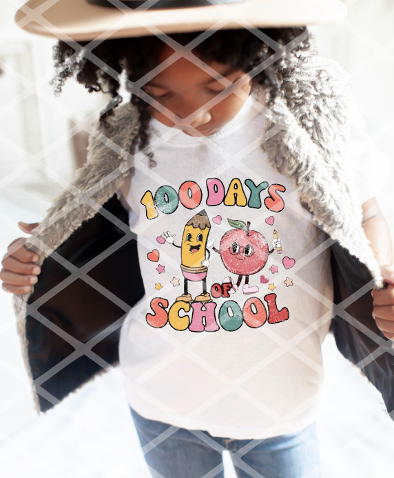 100th Day of School Sublimation Transfer