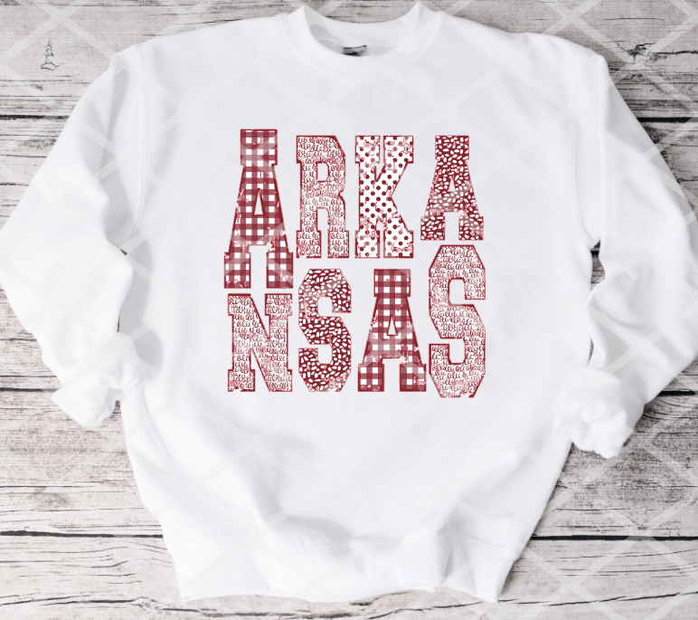 Arkansas Sublimation or DTF Transfer