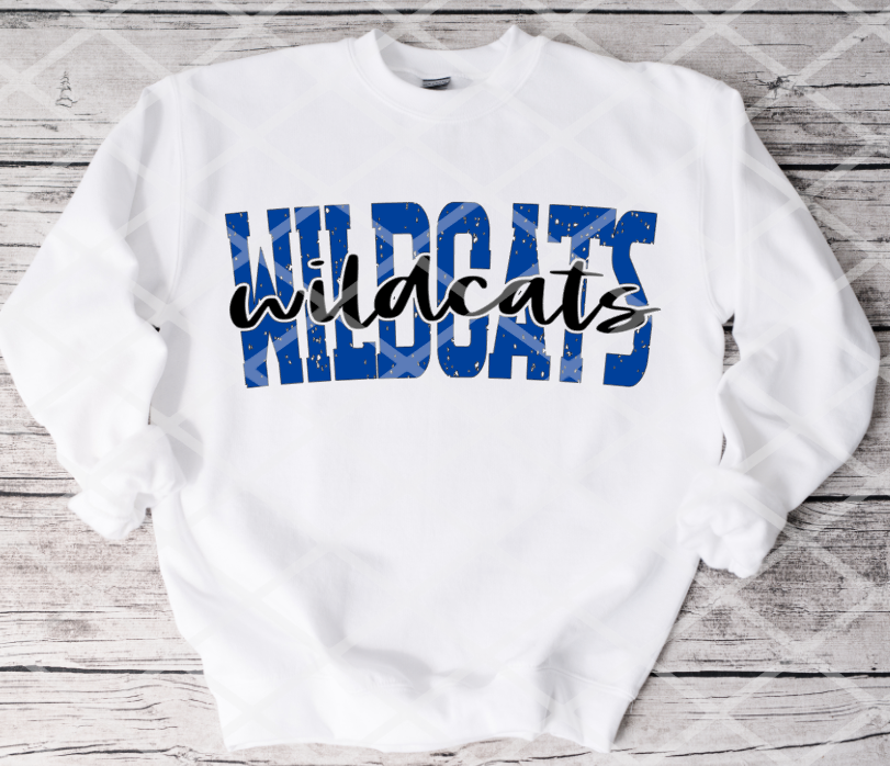 Wildcats Sublimation or HTV Transfer