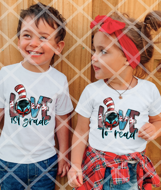 Love Preschool - 6th Grade Sublimation Transfer