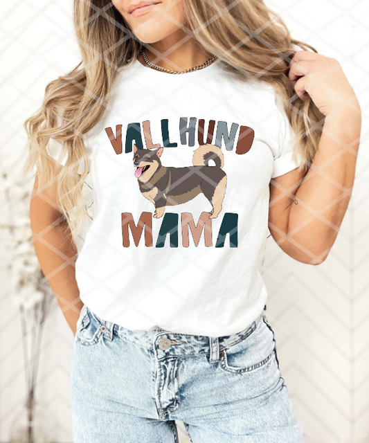 Vallhund Mama, Dog Sublimation transfer