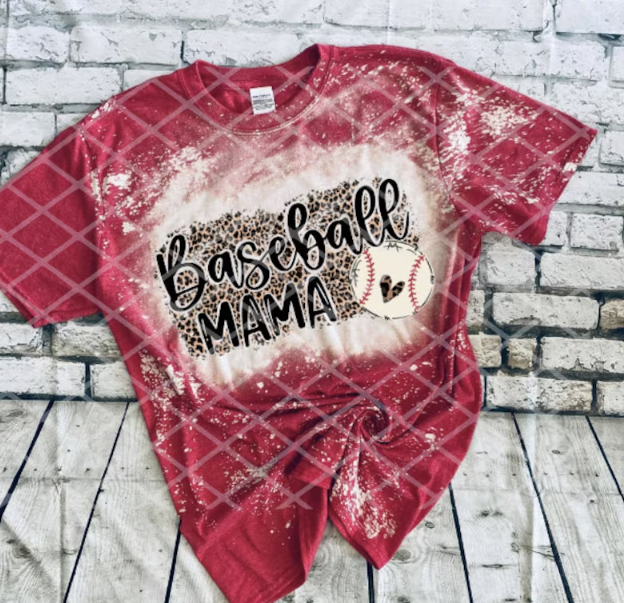 Baseball Mama, Baseball Sublimation Transfer