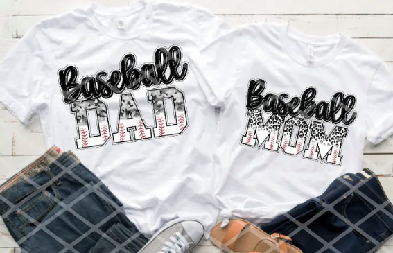 DTF Baseball Mom, Ready to Press Transfer