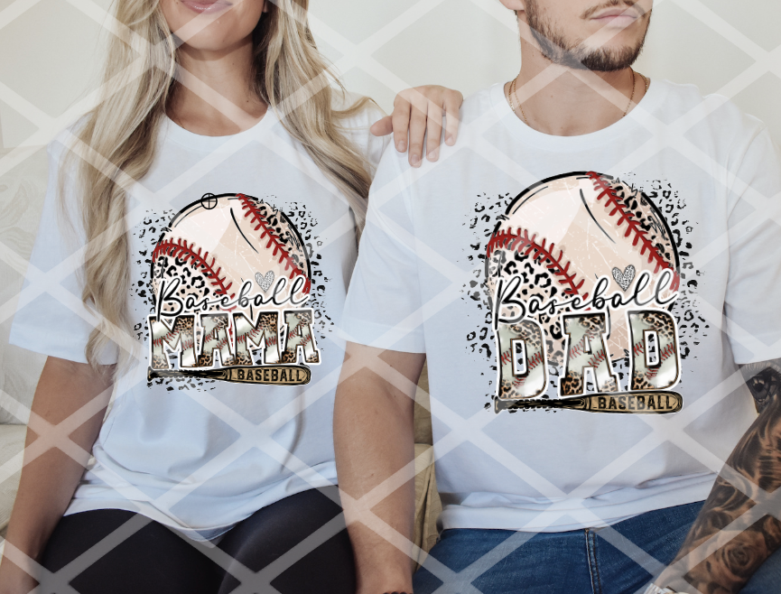 Baseball Mama, Baseball Sublimation Transfer