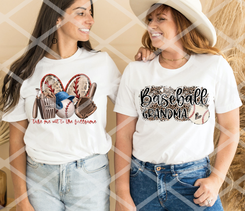 Take me out to the ballgame, Baseball Sublimation Transfer