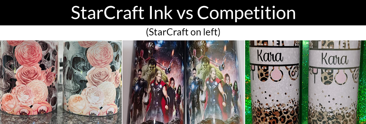 StarCraft Sublimation Ink 4 Pack CMYK