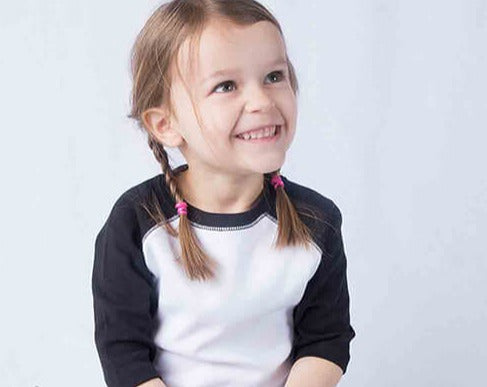 Toddler Raglan T-Shirts – 100% Polyester