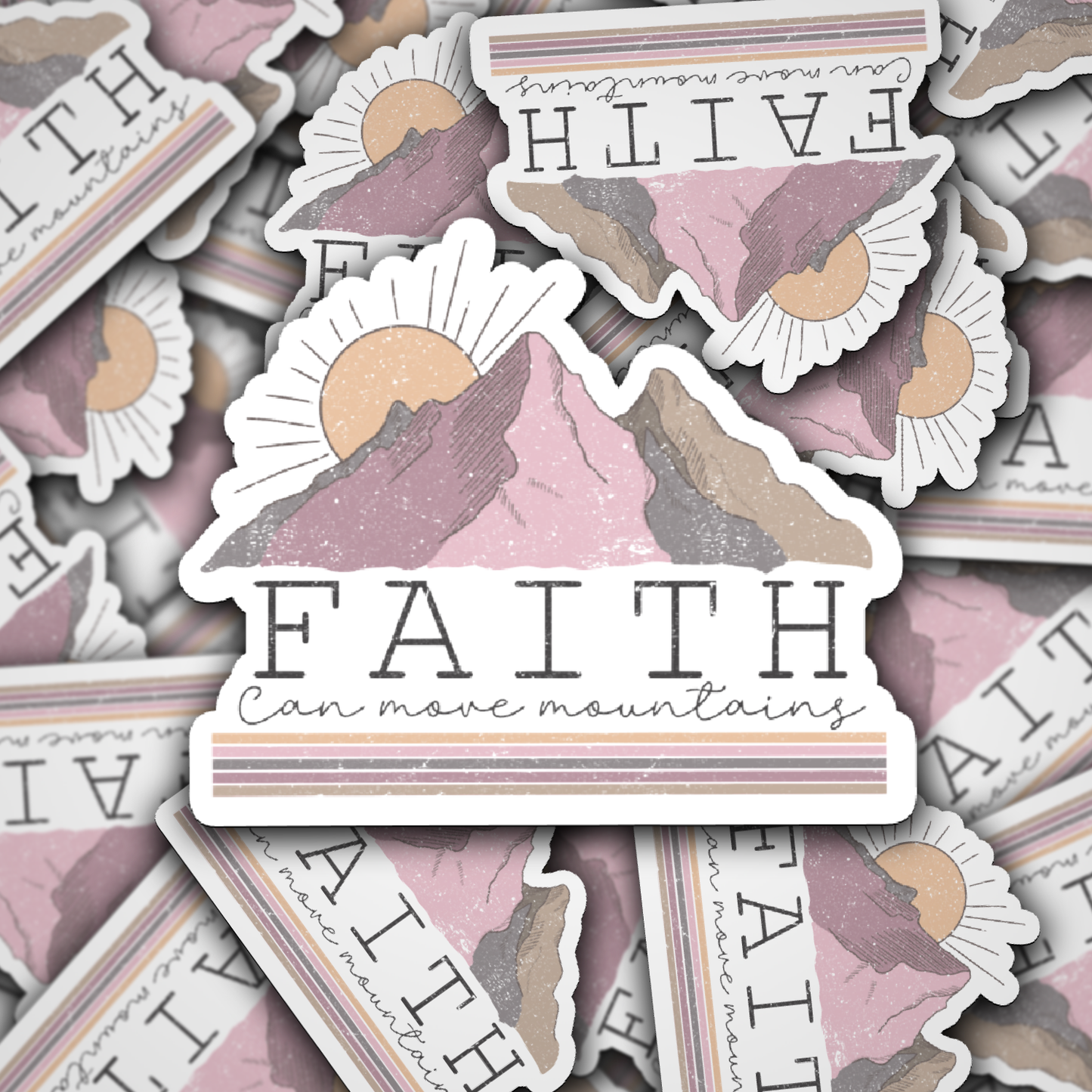 Faith Can Move Mountains, Vinyl Decal