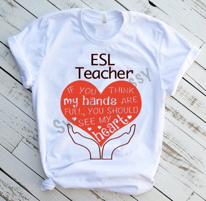 ESL Teacher Sublimation Transfer