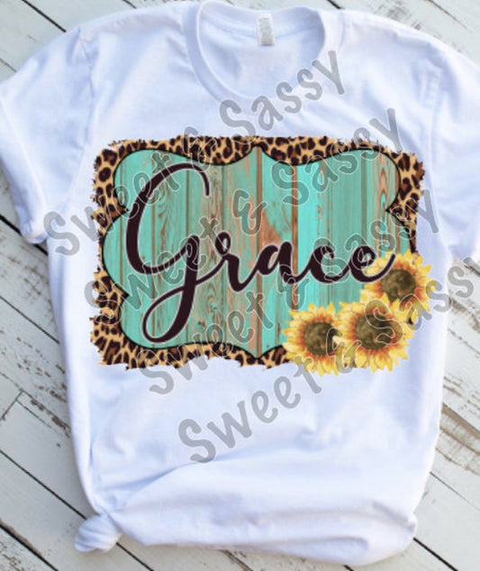 Grace Sublimation or DTF Transfer