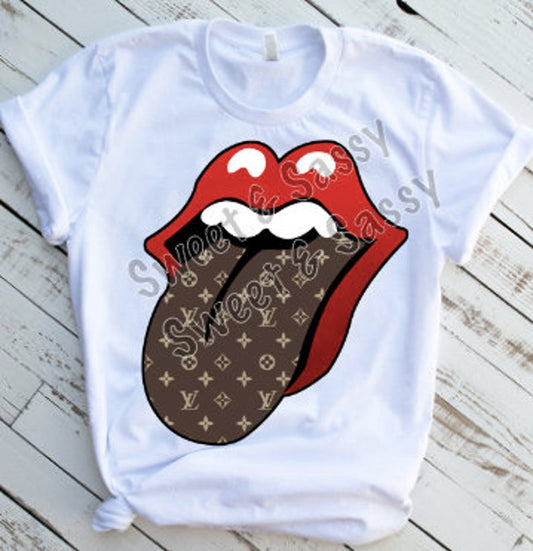 KISS Lips Print