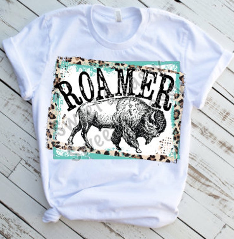 Roamer Buffalo Sublimation Transfer