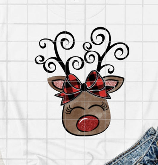 HTV Buffalo Plaid Reindeer, Youth Transfers