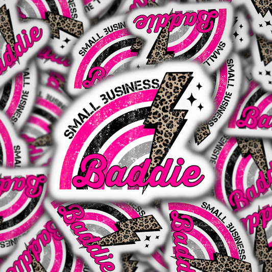 Small Business Baddie Vinyl Decal