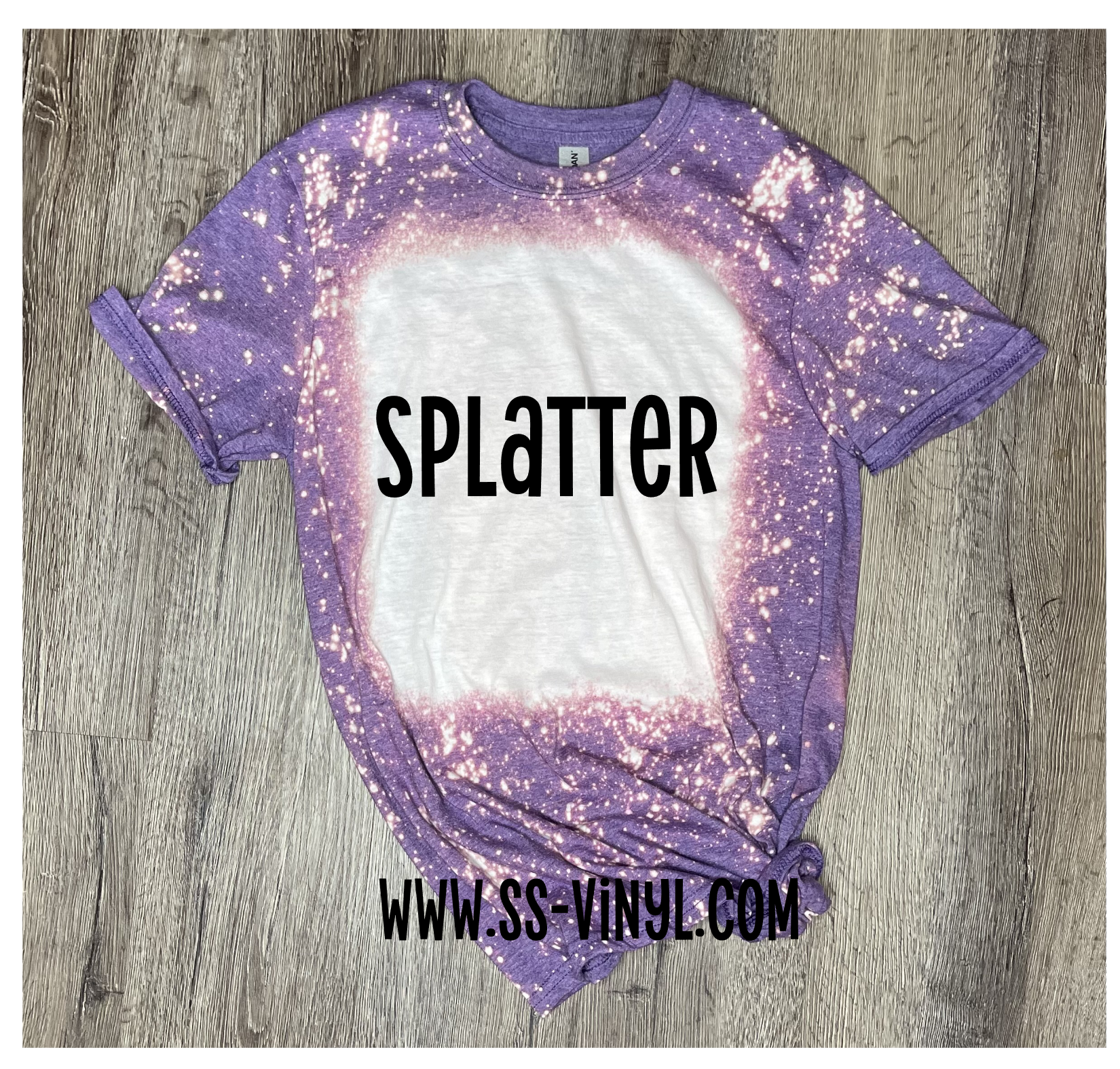 Bleached Shirts - Splatter