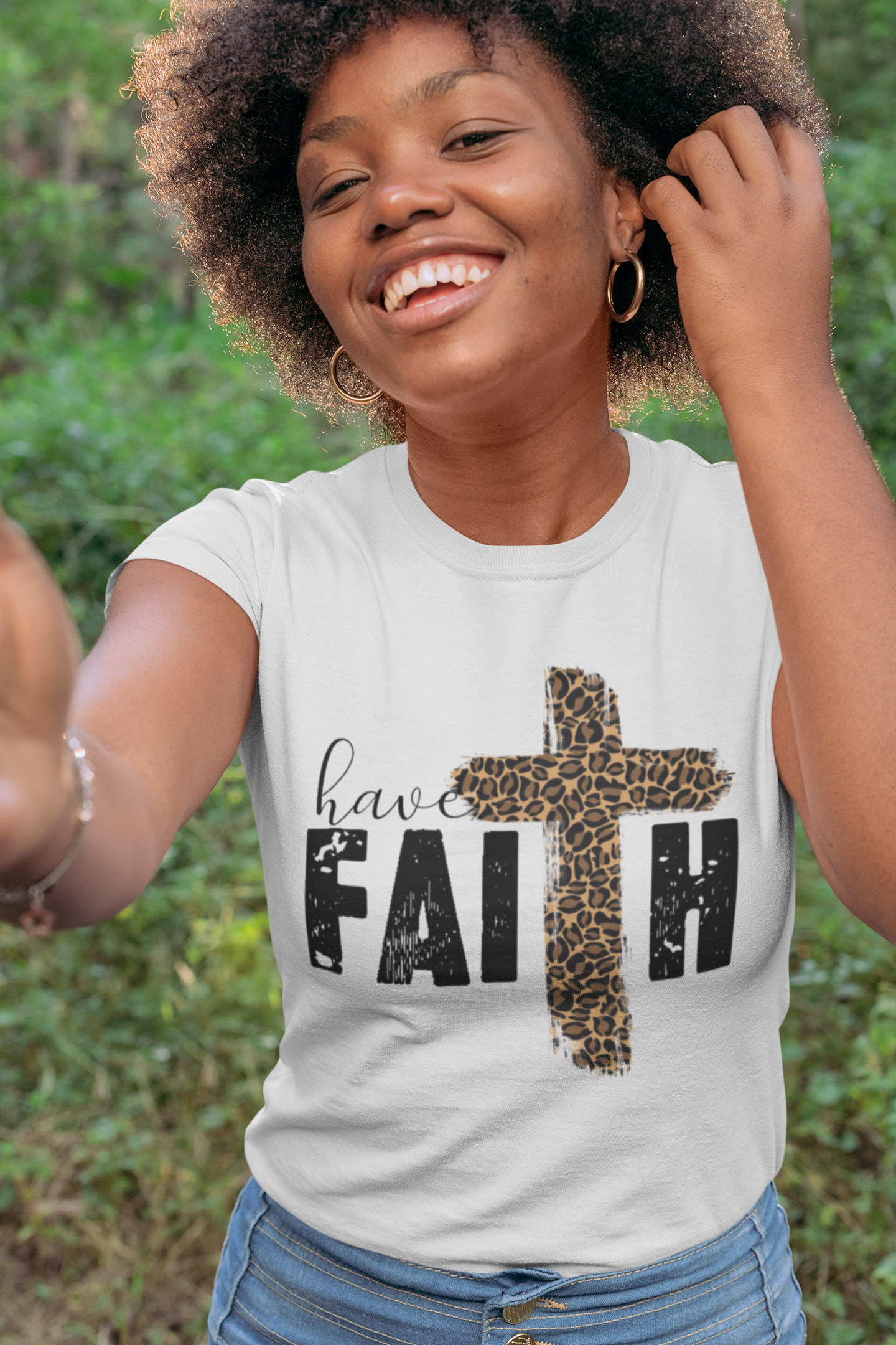 Faith Sublimation or DTF Transfer