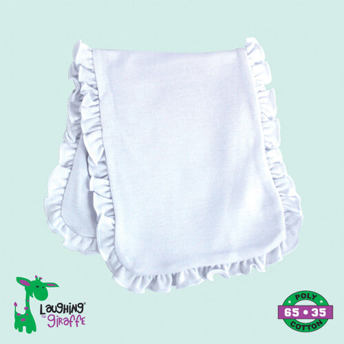 Ruffle Burp Cloth